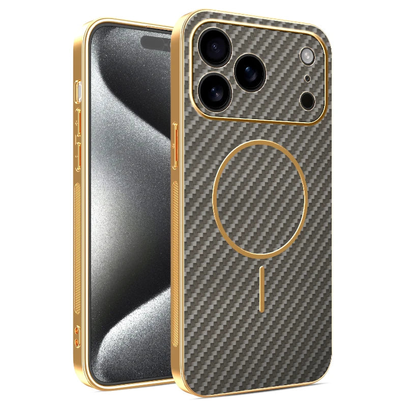 Capa Magnética Premium – Proteção Inteligente e Carregamento Sem Fios para iPhone