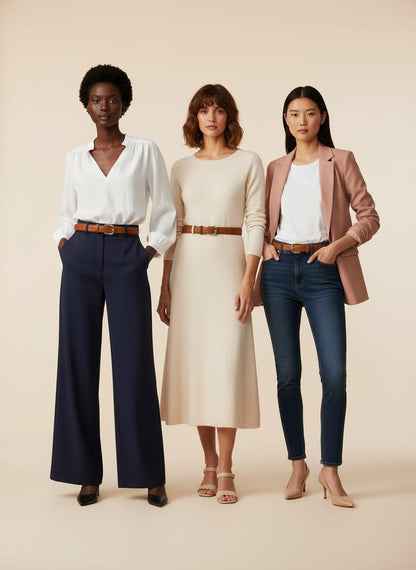 Cinto Feminino Bella Luxe – Moda Casual e Luxo em um Só Acessório