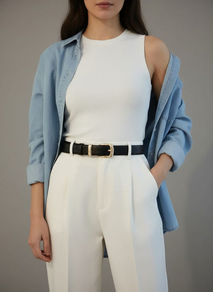 Cinto Feminino Bella Luxe – Moda Casual e Luxo em um Só Acessório